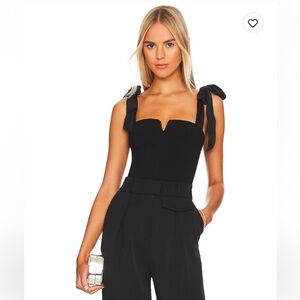 NWT, Free People Intimately yours Lola bodysuit, red, Medium